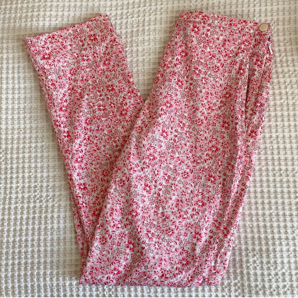 RALPH LAUREN SPORT Y2K Floral Stretch Pants - 2